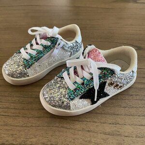 Toddler Girl's SparklyTennis Shoes S-6